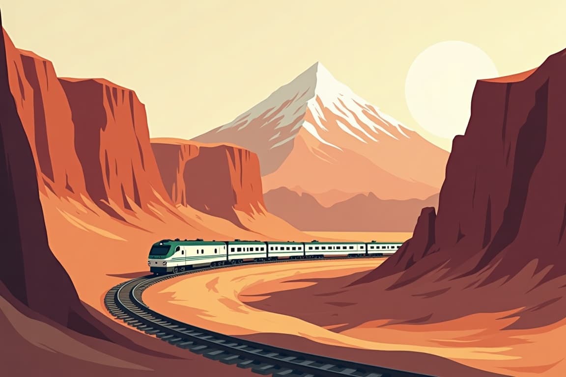 Illustration of Rockies to the Red Rocks Two-day Rail Only
