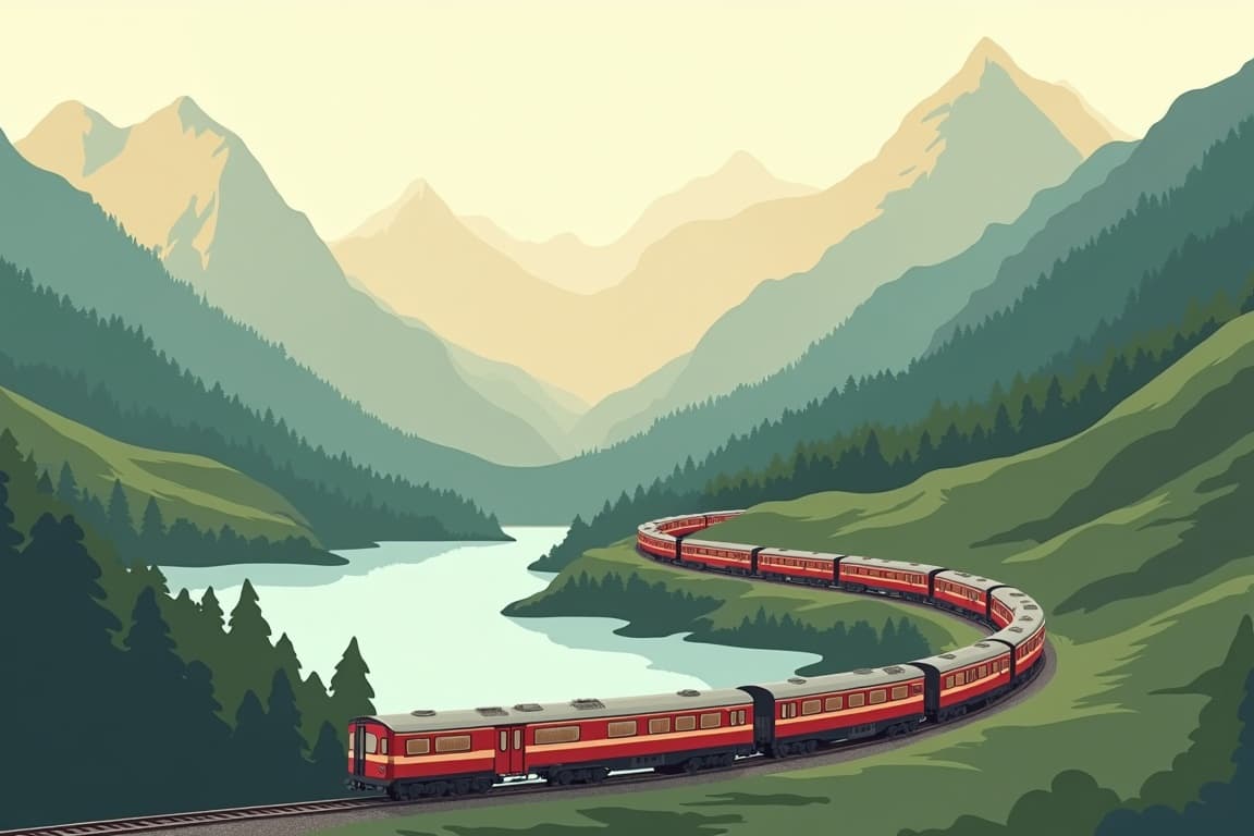Illustration of Royal Scotsman - Classic panoramic tour