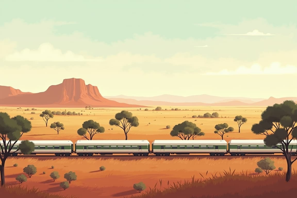 Illustration of Savannah Rail Runner