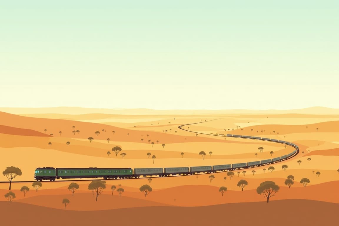 Illustration of Savannah Rail Runner