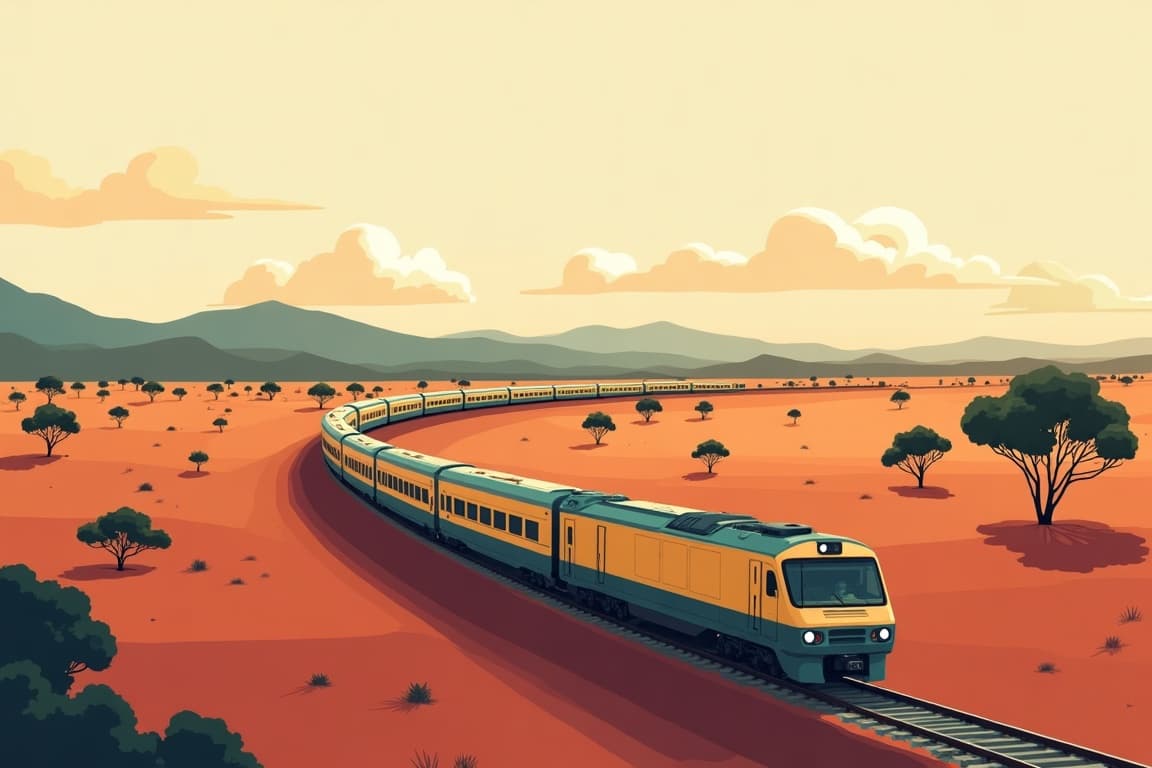 Illustration of Savannah Rail Runner