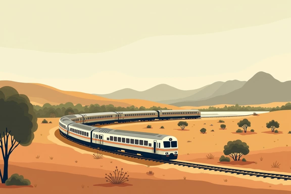 Illustration of Savannah Rail Runner