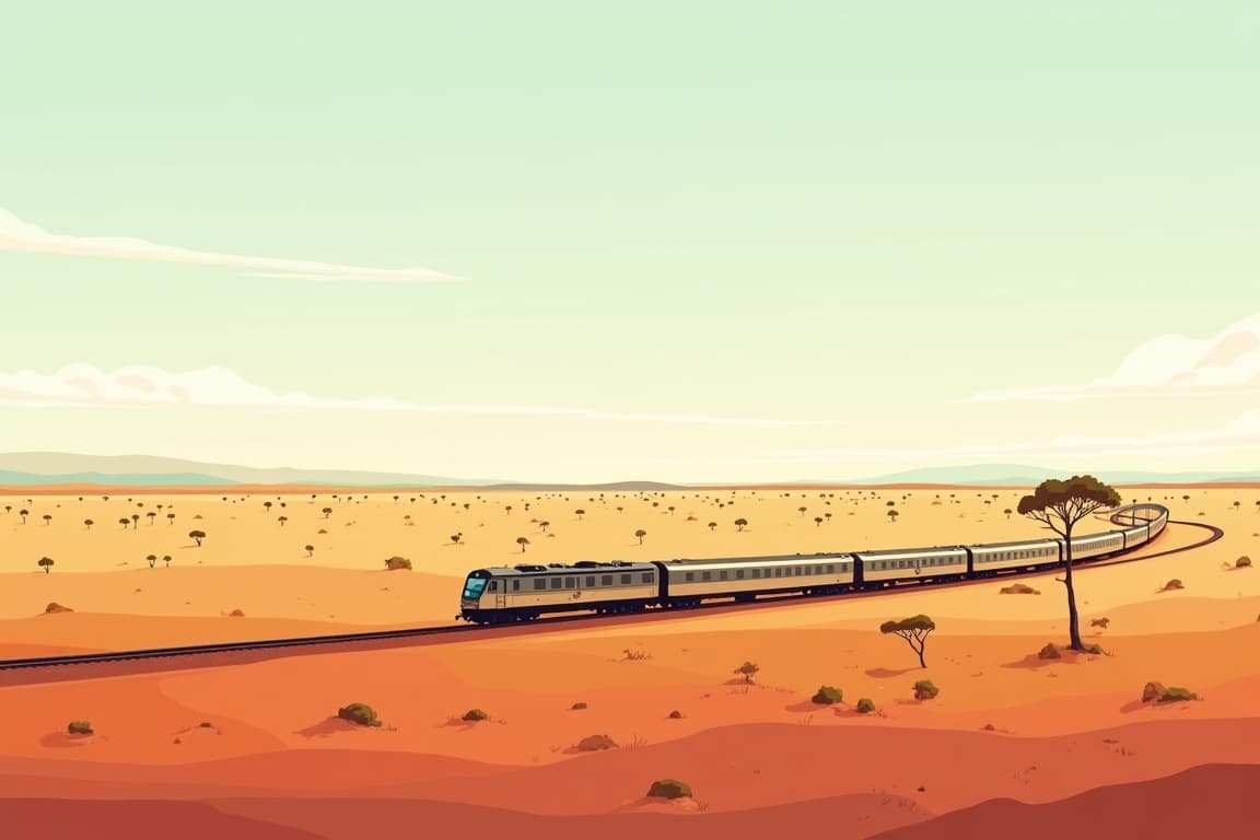 Illustration of Savannah Rail Runner