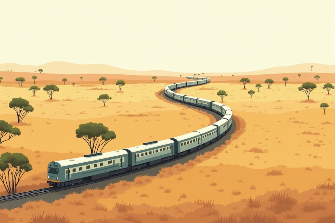 Illustration of Savannah Rail Runner