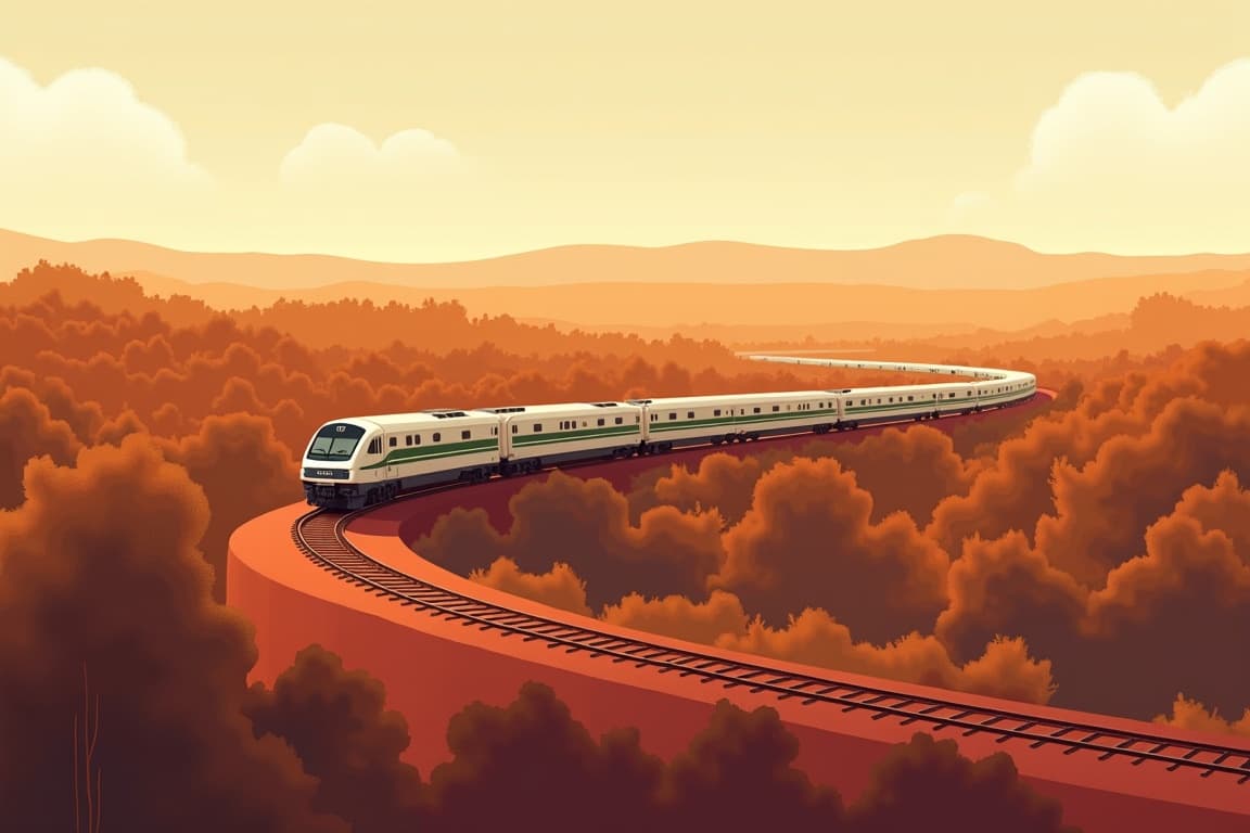 Illustration of Savannah Rail Runner