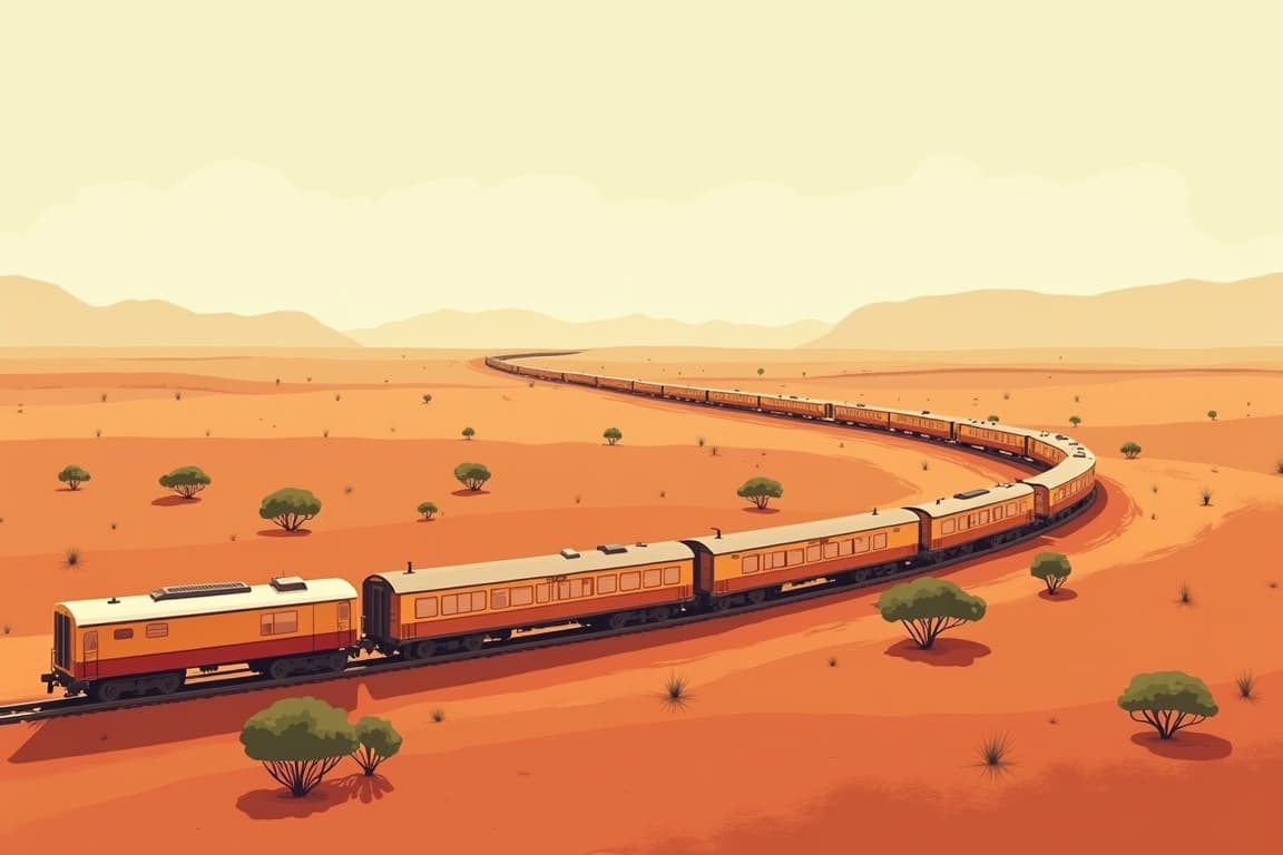 Illustration of Savannah Rail Runner