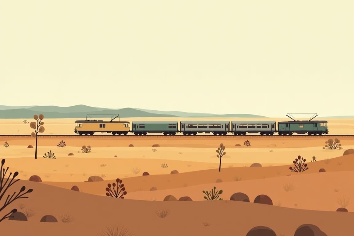 Illustration of Savannah Rail Runner