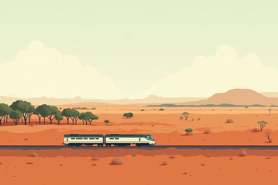 Illustration of Savannah Rail Runner