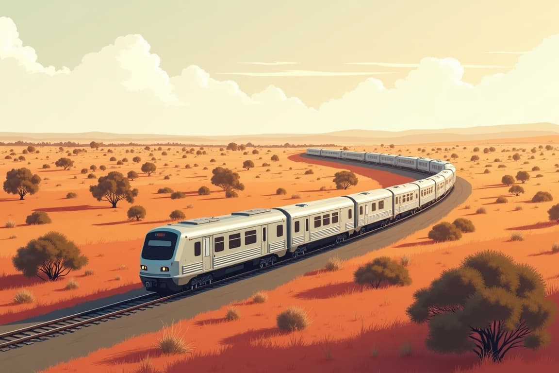Illustration of Savannah Rail Runner