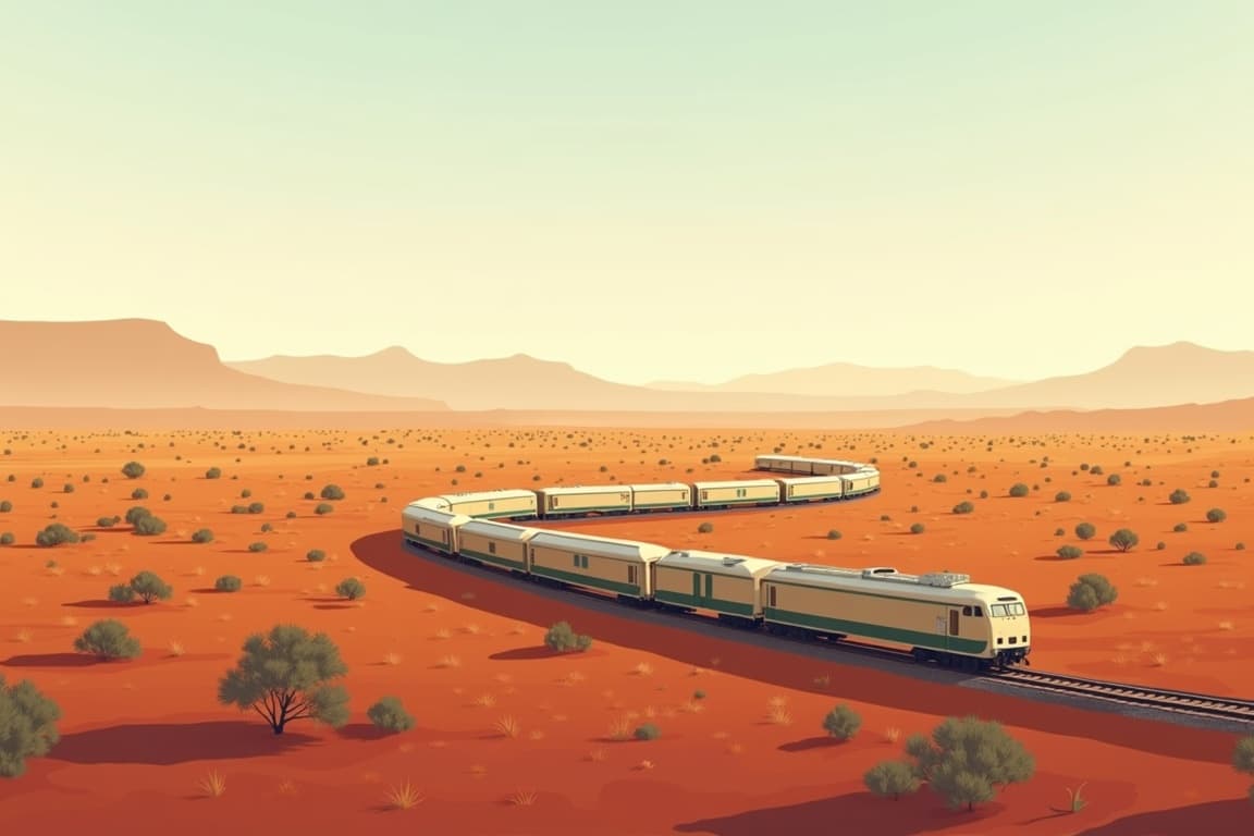 Illustration of Savannah Rail Runner