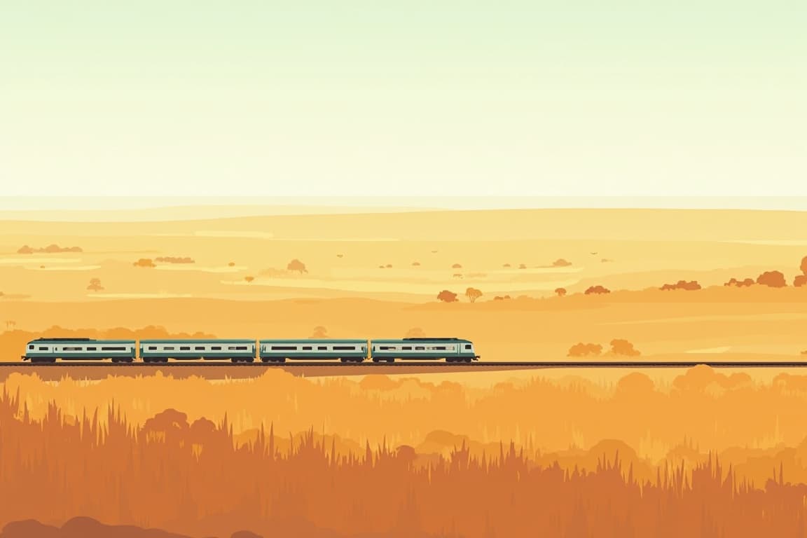 Illustration of Savannah Rail Runner