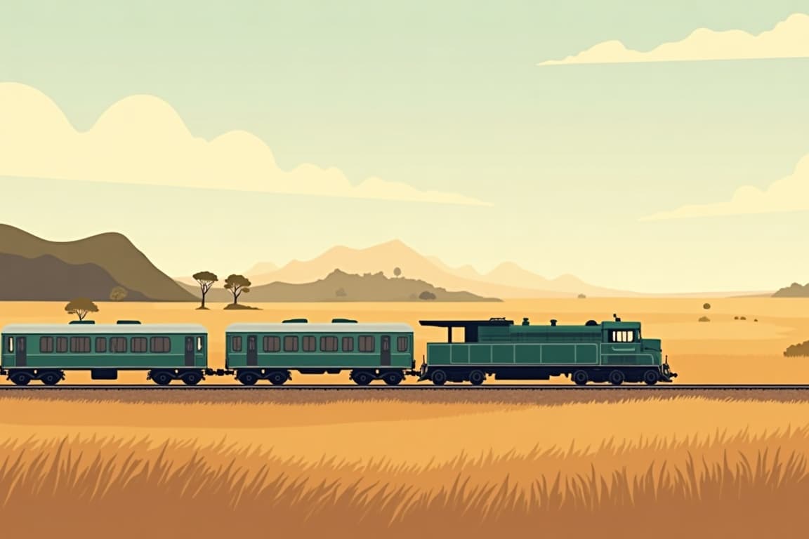 Illustration of Savannah Rail Runner