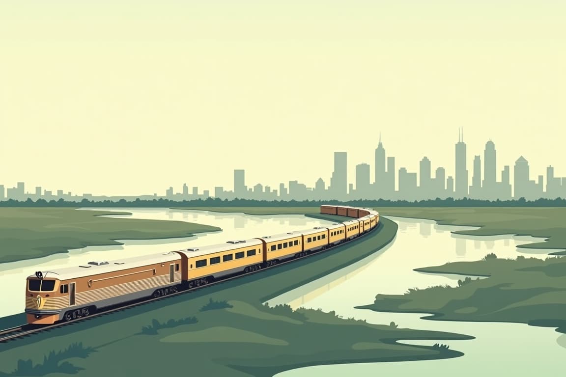 Illustration of Sounds of the USA: Nashville to New Orleans