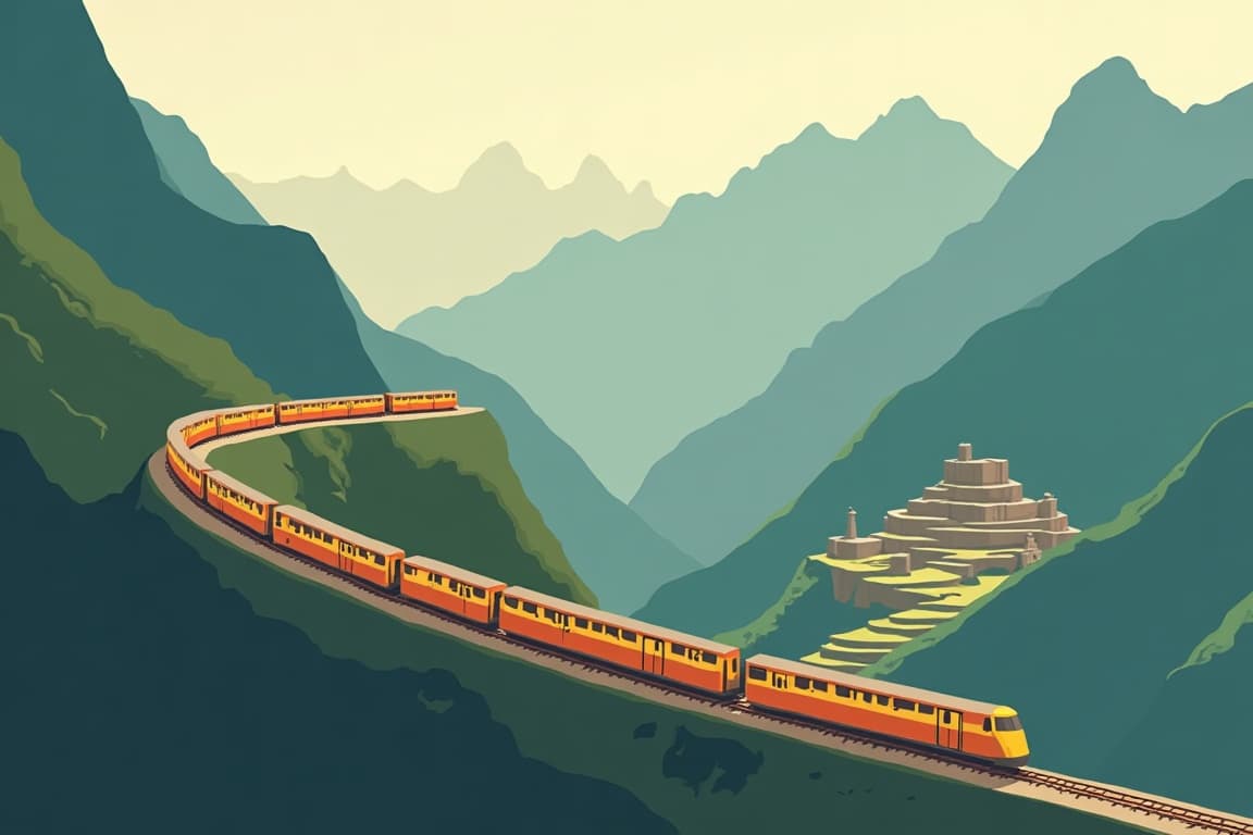 Illustration of Sunset Tour to Machu Picchu from Cusco