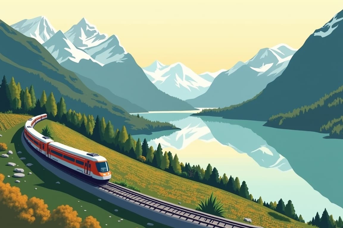 Illustration of Switzerland Discovery - Excellence Class