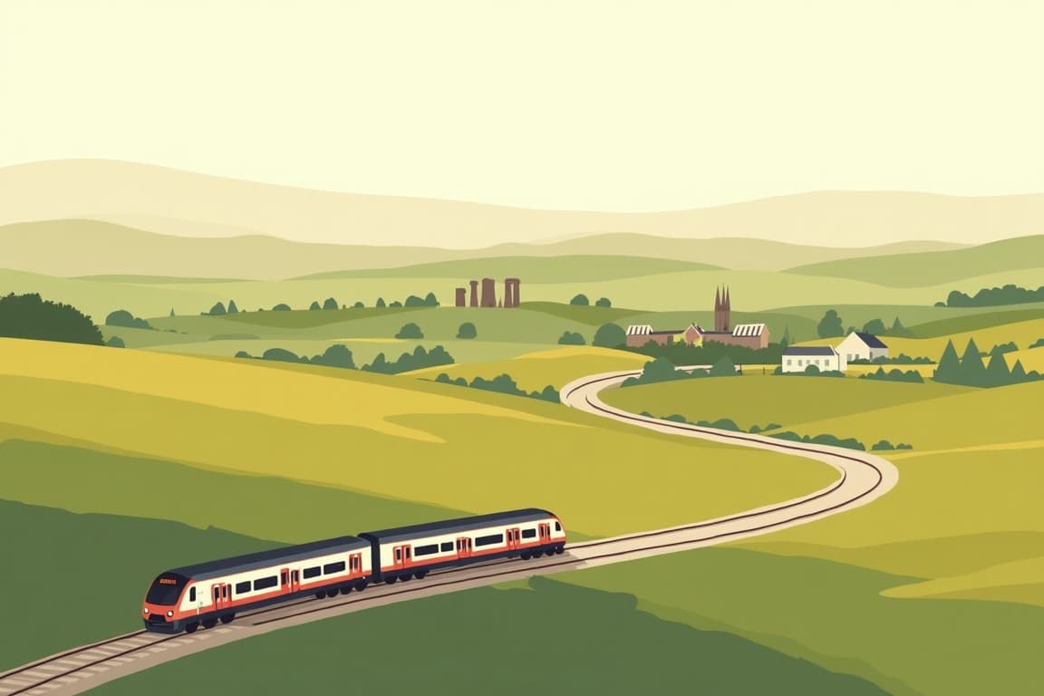 Illustration of Tales of England: London, Stonehenge & Shakespeare