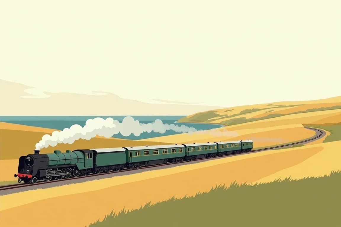 Illustration of The Christmas Sussex Belle