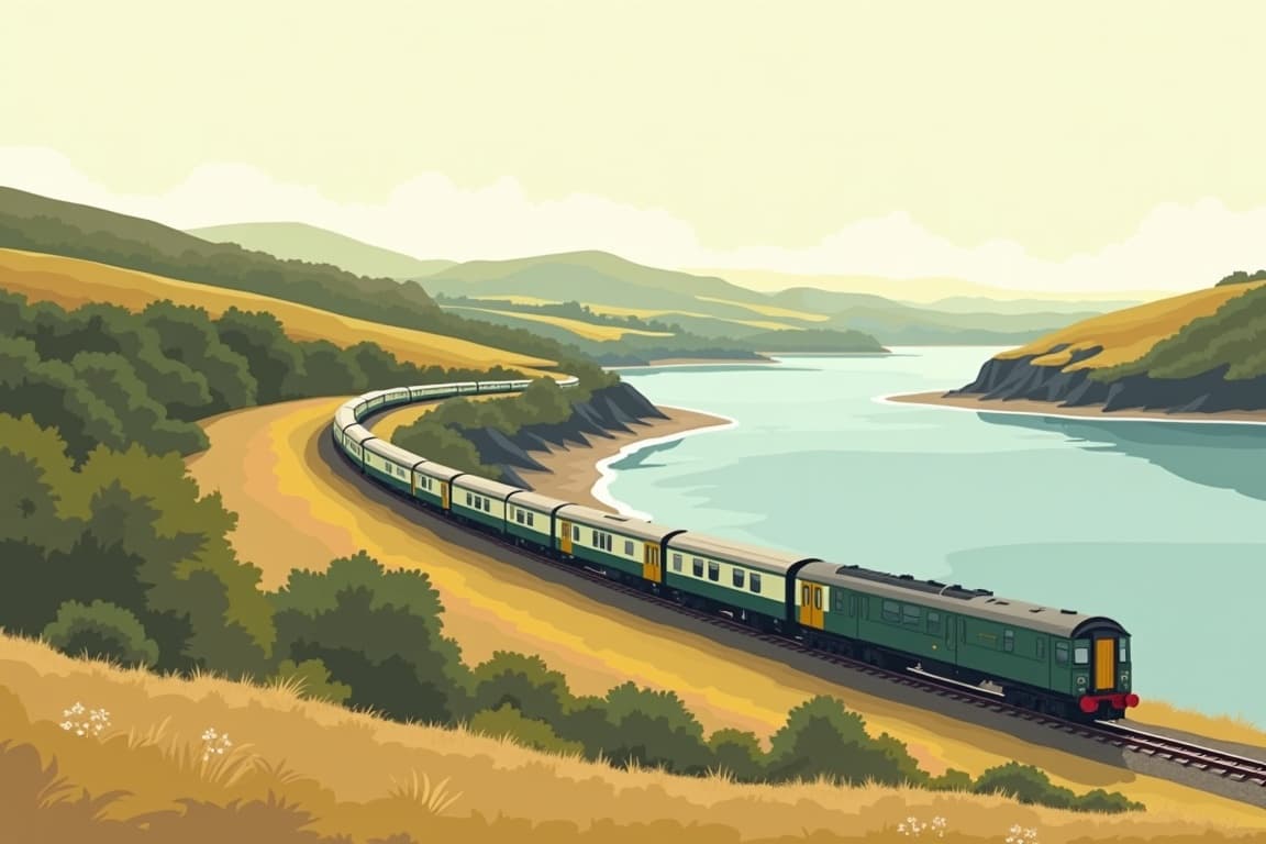 Illustration of The Cornish Branchliner