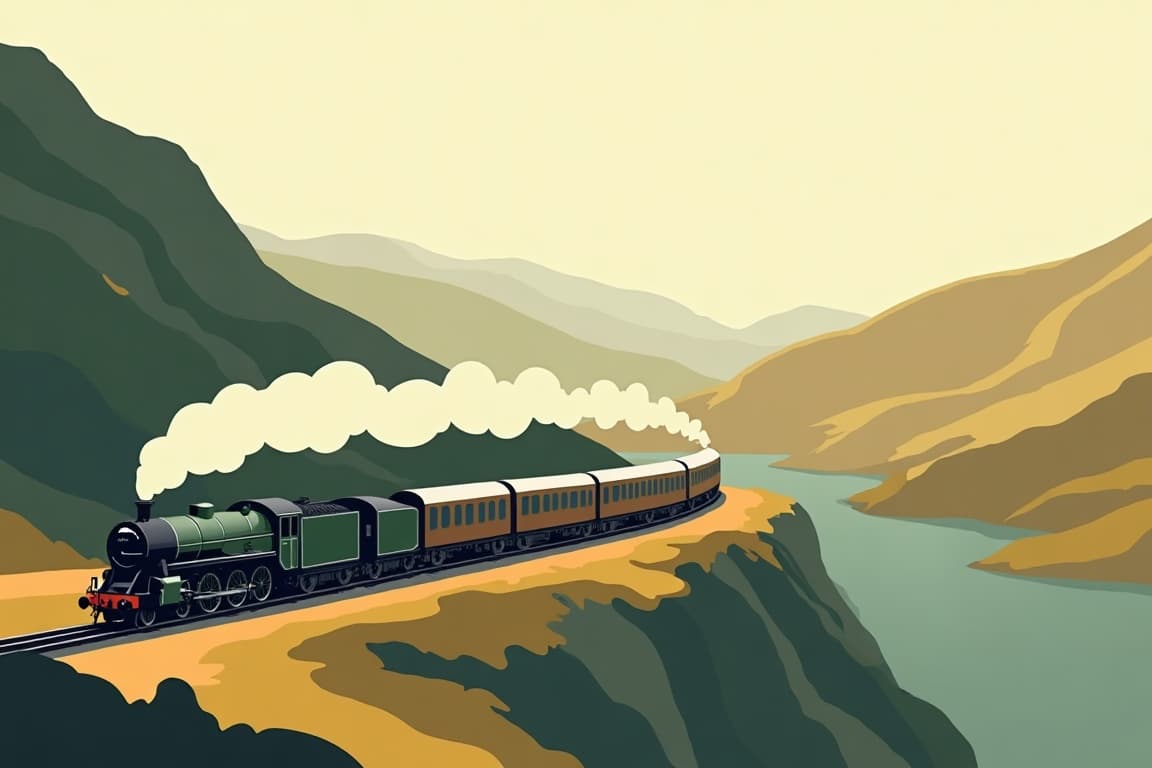 Illustration of The East Yorkshireman