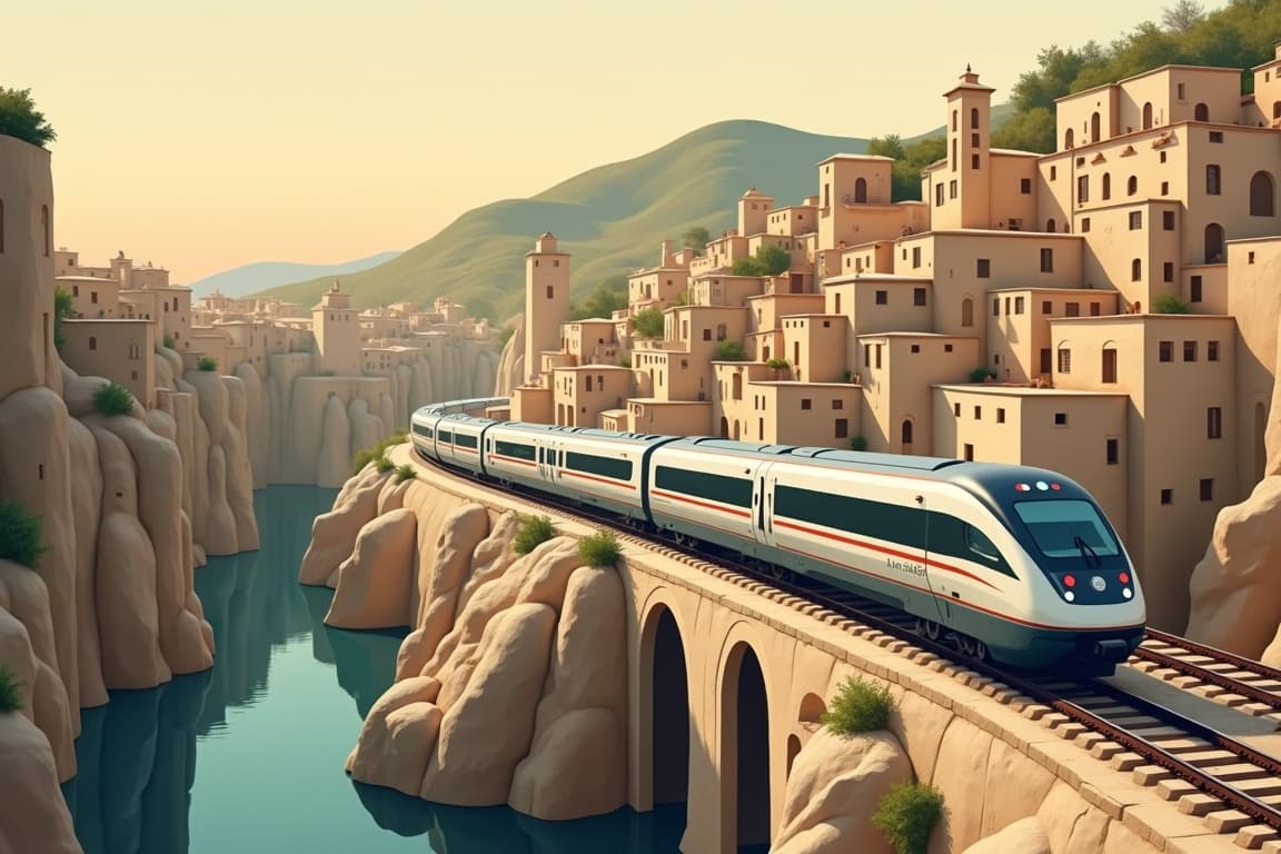 Illustration of The Gems of Italy and La Dolce Vita Orient Express - Eternal Stones of Matera