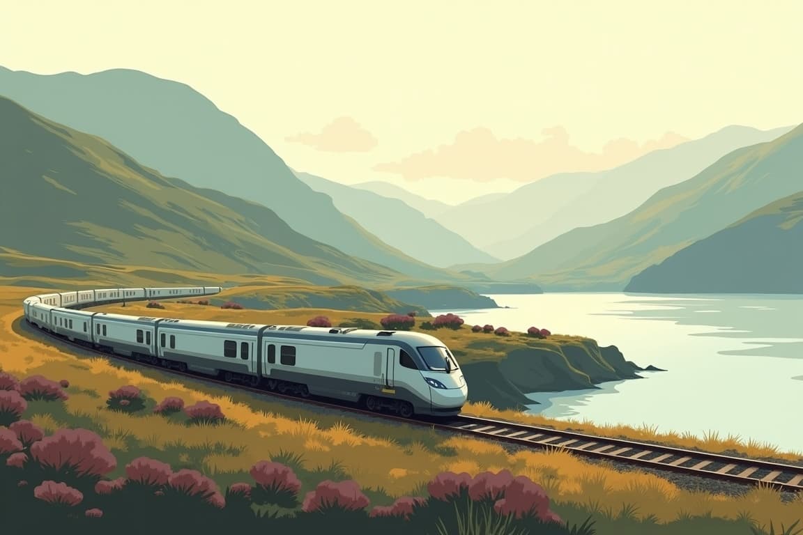 Illustration of The Royal Scotsman - Scotch Malt Whisky Trail