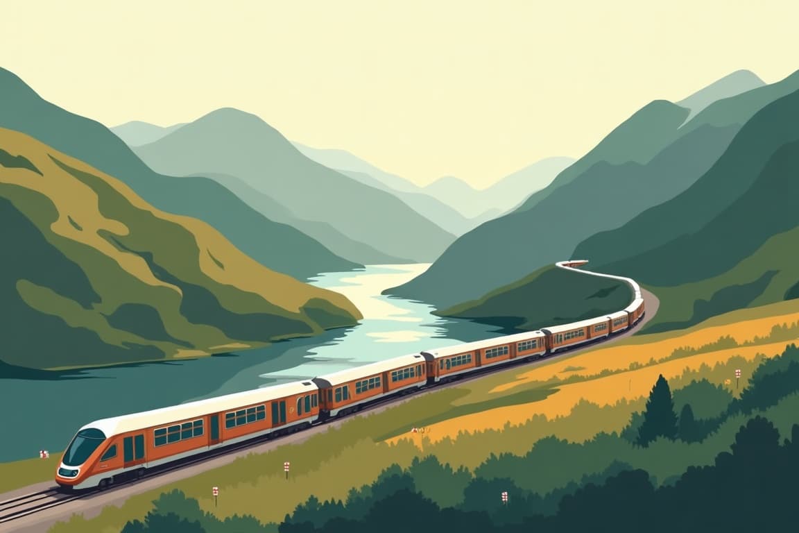 Illustration of The Royal Scotsman – Western Scenic Wonders