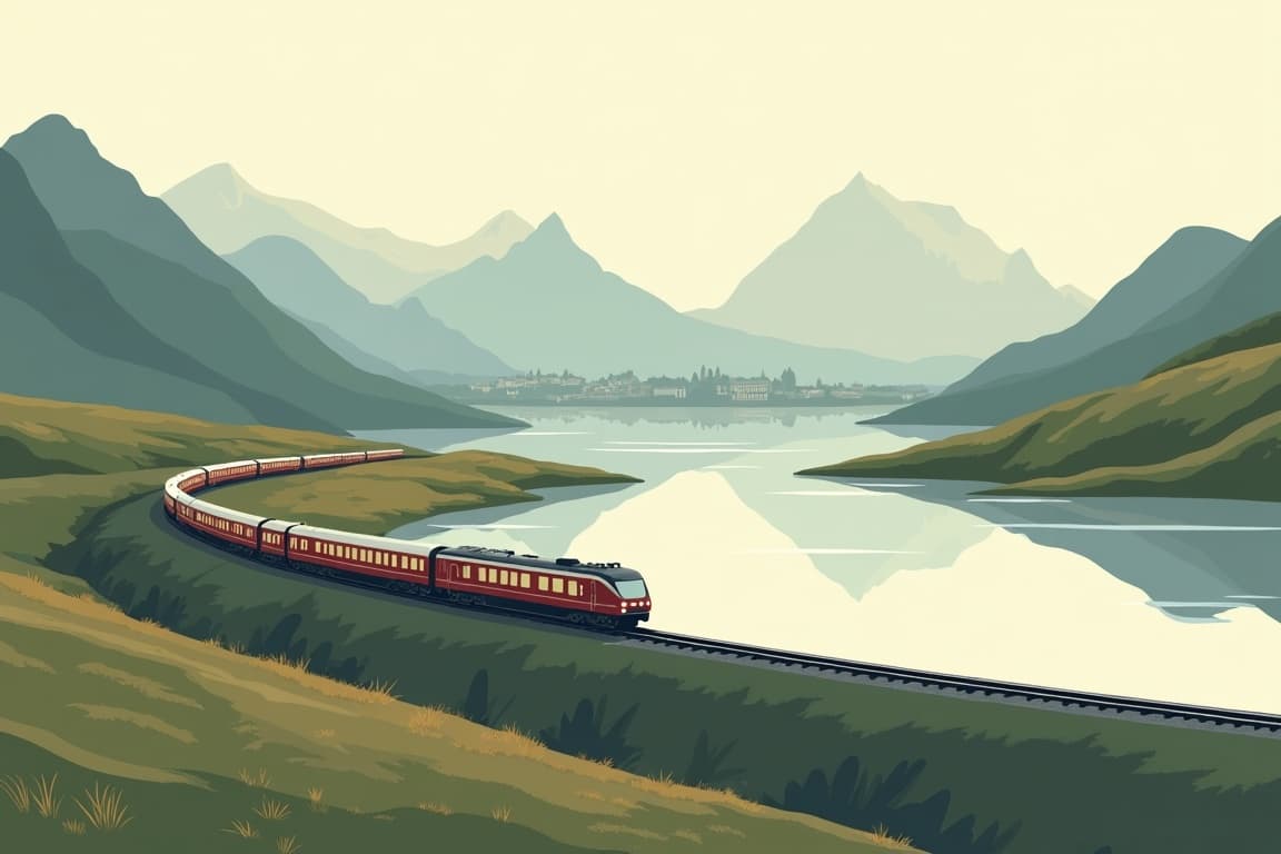Illustration of The Royal Scotsman – Wild Spirit of Scotland