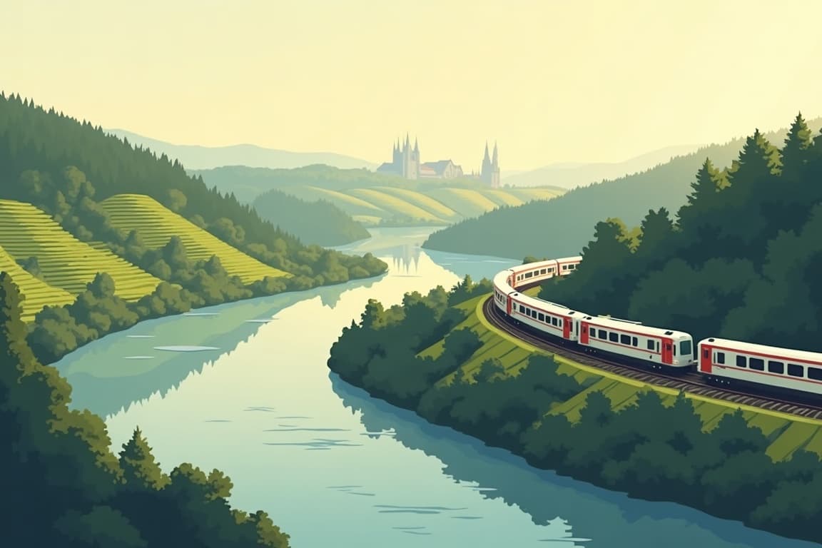 Illustration of Treasures of the Rhine