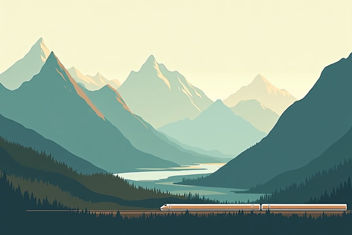 Illustration of Ultimate Canada and Pacific Coast aboard Norwegian Encore