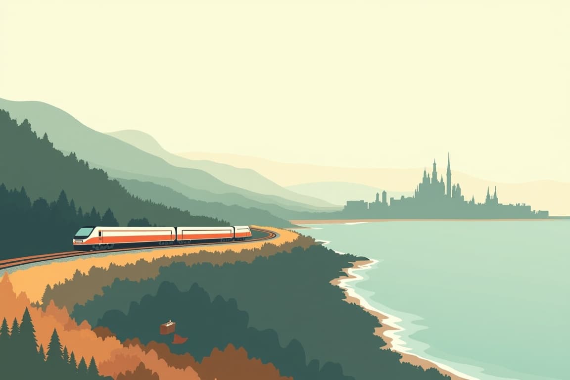 Illustration of Ultimate Quebec City and Halifax from Toronto