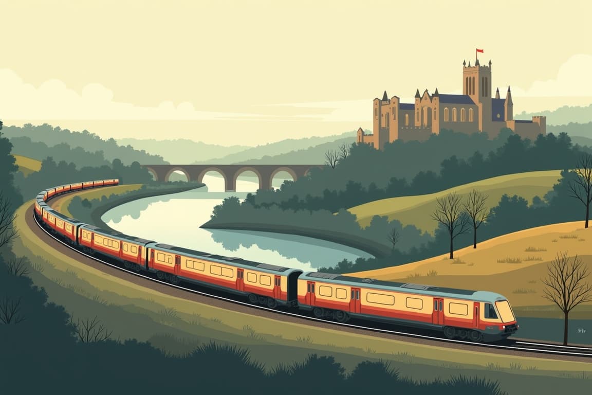 Illustration of Yuletide Magic in County Durham 2026